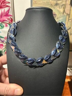 Vintage Dead Stock Western Germany Beaded Necklace